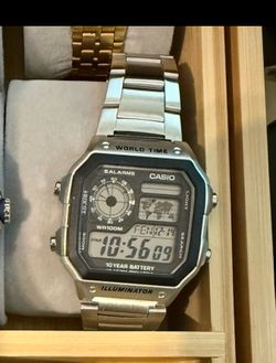Casio World Time Digital Watch