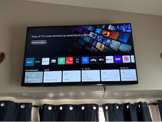 50’ smart tv lg