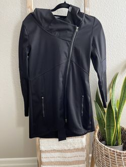 Black Jogger Coat