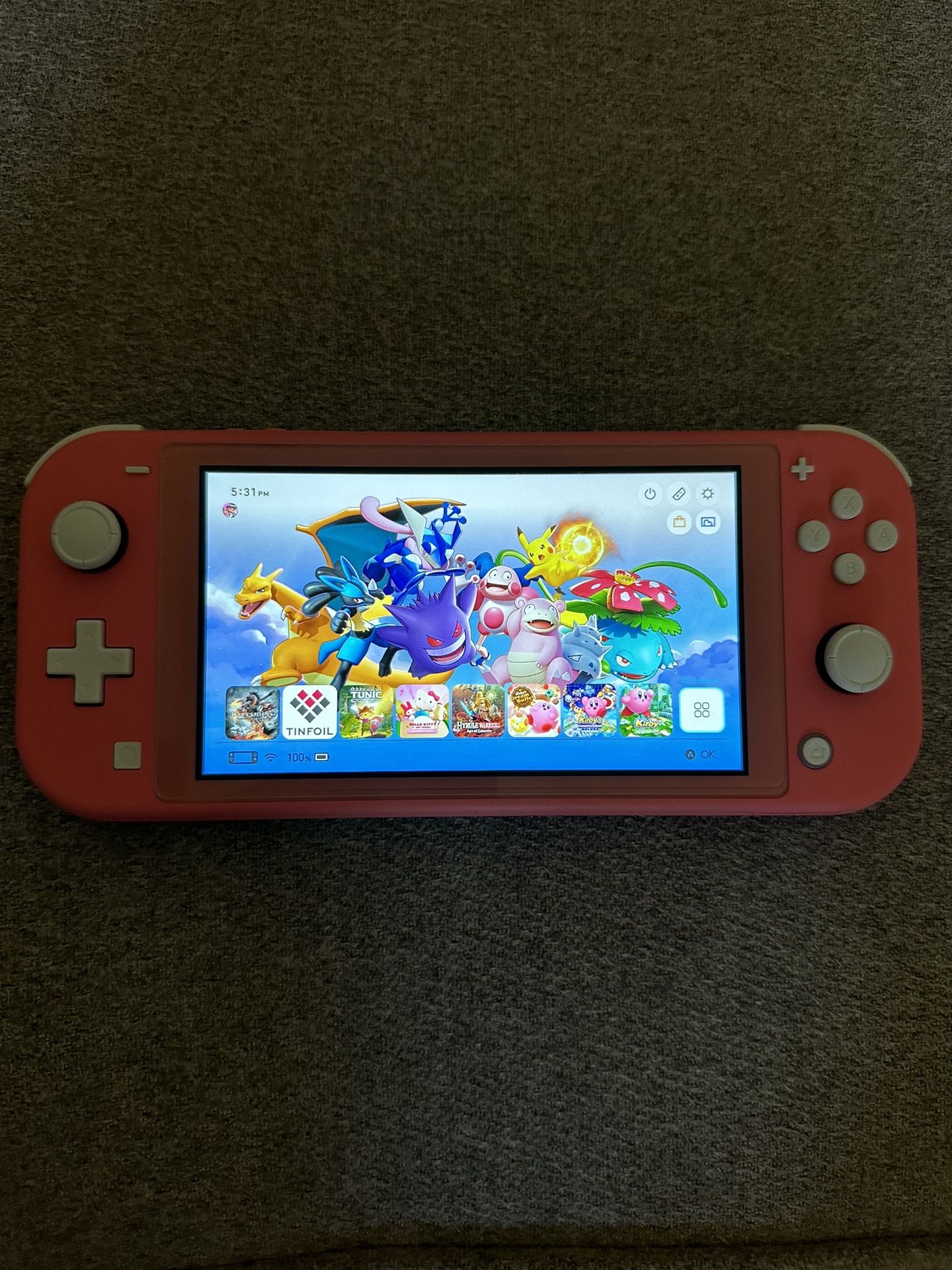 Brand new Modded Switch Lite 256GB SD OVER 7000 Games $450 OBO
