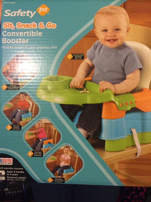 Convertible booster seat
