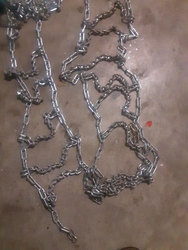 Real Chains For Trucks Or suv They Have Never Been Used 