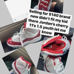 Jordan’s 11 Cherry 🍒 
