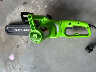 14” electric chainsaw almost new