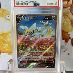 PSA 10 Pokemon Alt Art Beedrill V Astrial Radiance