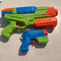 Kids Play Water Gun 