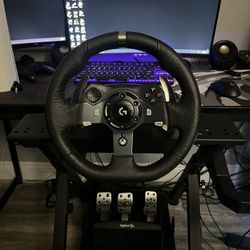 Logitech G920 Racing Wheel + Shifter (Xbox/PC)