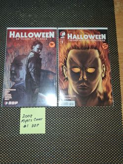 Vintage Halloween comic books Michael Myers cover selling as a bundle. All sales final.