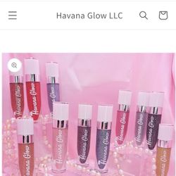 Havana Glow Twilight Collection Set Of 11 Shimmering Lip Gloss 