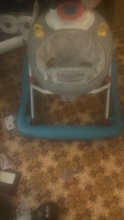 Mickey Mouse baby walker, my grandson never used it.