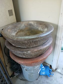 Large flower pots