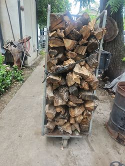 Oak firewood