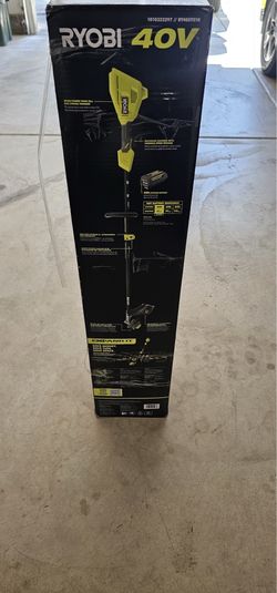 RYOBI 40V 15 in. Expand-It Cordless Battery Attachment Capable String Trimmer