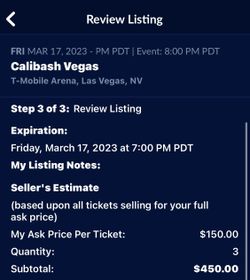 Las Vegas Calibash Tickets 