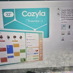 Cozyla Mate Calendar+ 2: 32'' Digital Calendar Touch Screen 
