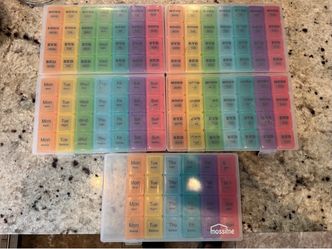 Pill Organizing Try's For 7 Days