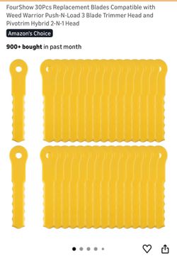 Replacement blades