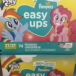 Pampers training pants $20 each box