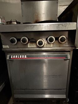 Garland Commercial Range with Oven