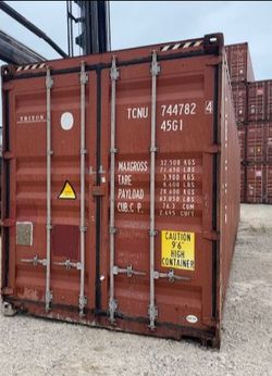 40ft High Cube Wind & Water Tight Shipping Containers For Sale