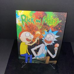 Rick & Morty 3D Lenticular Anime Poster