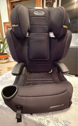 Black Graco Highback Booster Car Seat