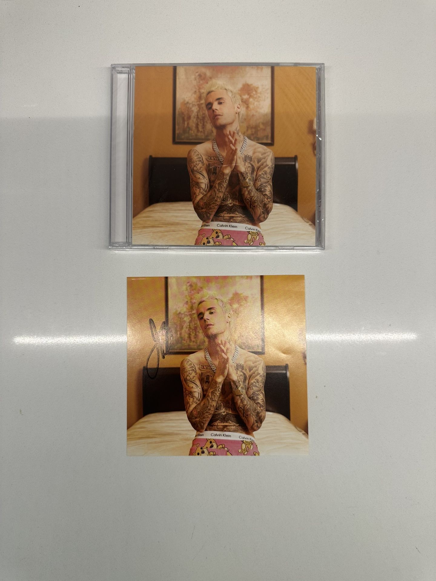 SIGNED Justin Bieber “Yummy” CD Single – Autographed Insert – Mint Condition