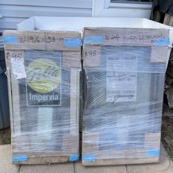 White Vinyl Windows Brand New