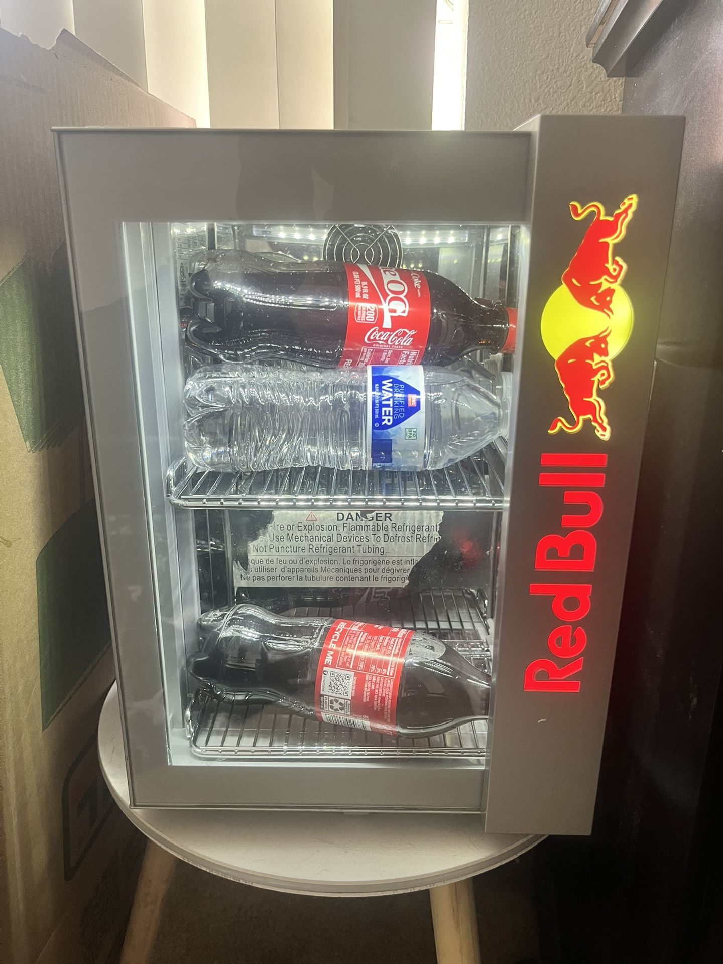 Red Bull Mini Fridge