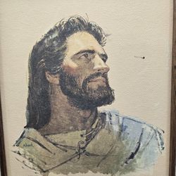 Head Of Christ Print By Richard Hook 