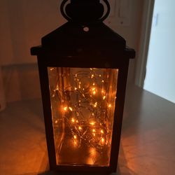 Black Lantern Candle Lights Holder