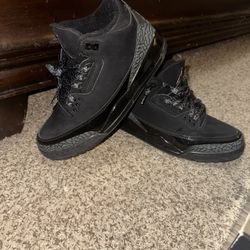Black Cat Jordan 3 Sz 8.5