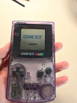 Atomic purple game boy color