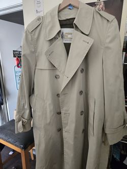 London Fog Trench Coat 36M
