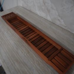 VaeFae Teak Wooden Bathtub Tray (34F)