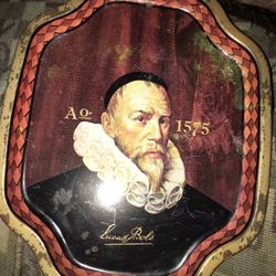 LUCAS BOLS Ao 1575 Bar Metal Tray made by Barringer Wallis & Manners ENGLAND Lot Of 7