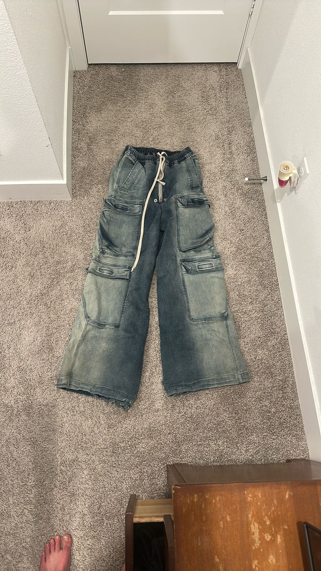 Rick Owen Jeans Light Blue Wash