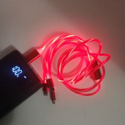 3 In 1 Light Up Charging Cable 