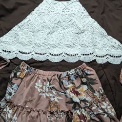 Outfit Top And Skirt