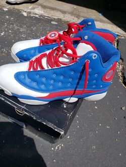 Captain america jordans for sale sale