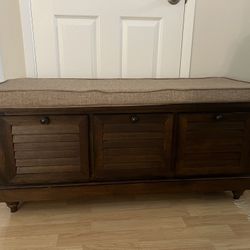 Storage Bench Ottoman