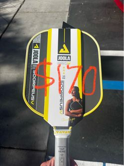 JOOLA SCORPIUS PRO V  16 mm PICKLEBALL PADDLE