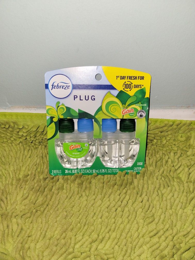 Febreze Plug Gain Scent 2 Refills