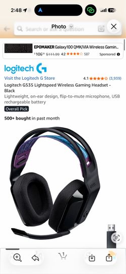 Gaming headset
