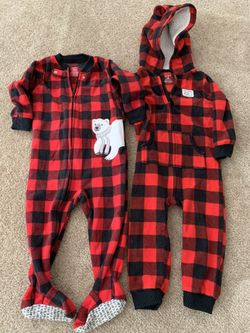 Baby Holiday One-Piece 2-Pack Suits size 18-months