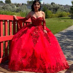 Red Quince Dress
