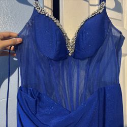 Royal Blue Dress