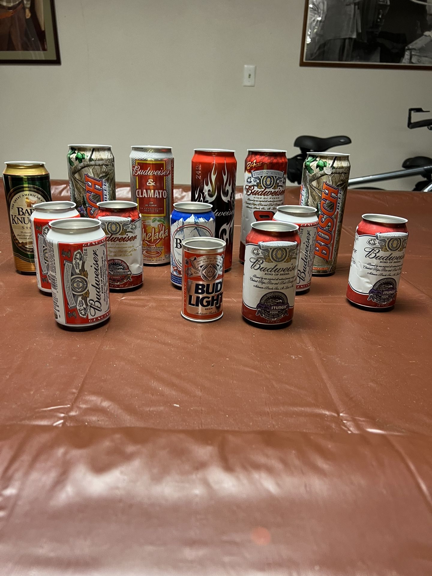 Anheuser Busch Can Collection