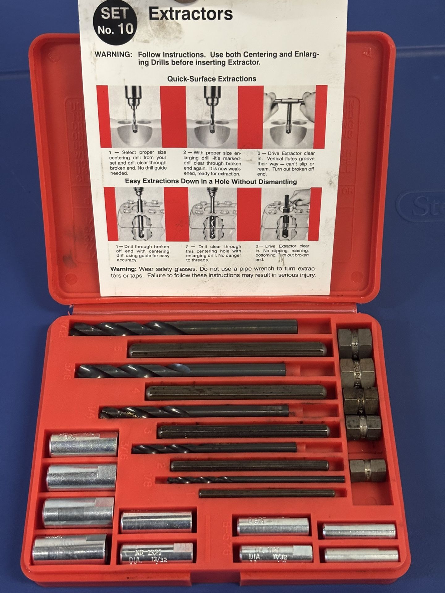 Snap-on tools Extractor Set (Blue-Point