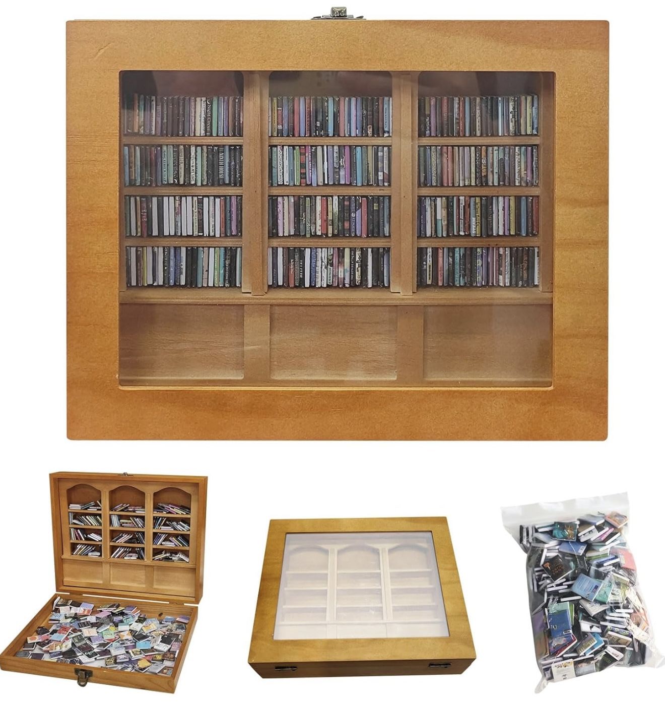 Anxiety Relief Bookshelf Decor